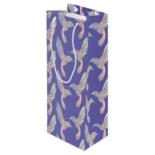 Hummingbirds I Wine Gift Bag