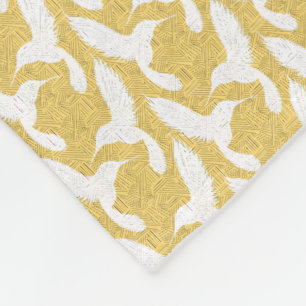 Hummingbirds III Fleece Blanket