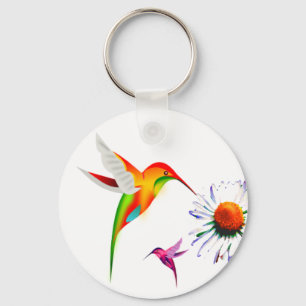 Hummingbirds Keychain