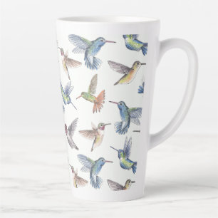 Hummingbirds Latte Mug