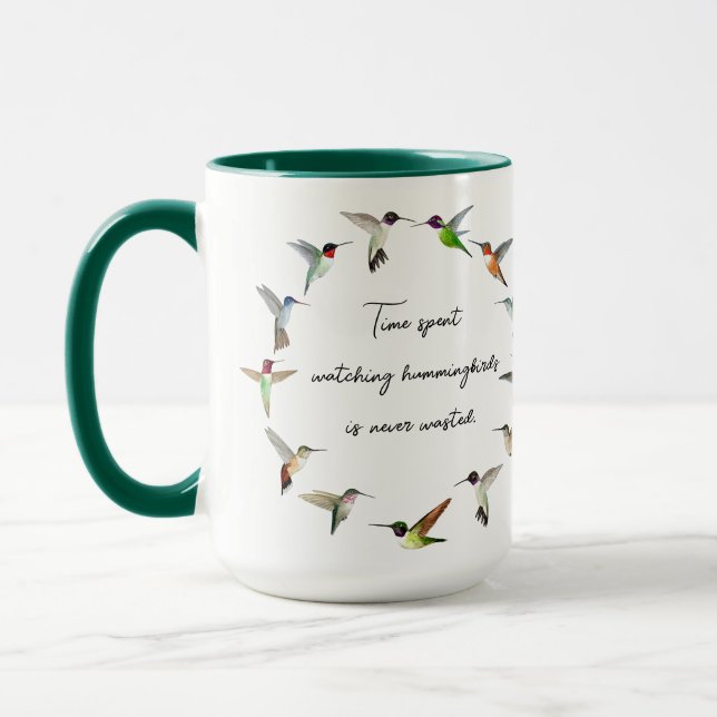 Hummingbirds  mug (Left)