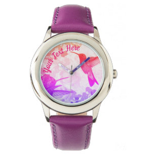 Hummingbirds Personalised Watch