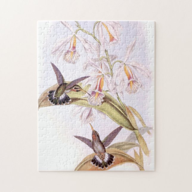 Hummingbirds Puzzle (Vertical)