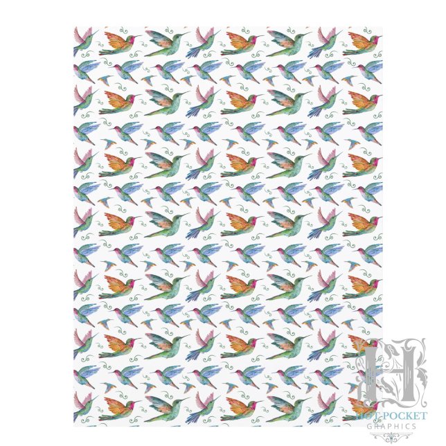 Hummingbirds Scrapbook Paper (Creator Uploaded)