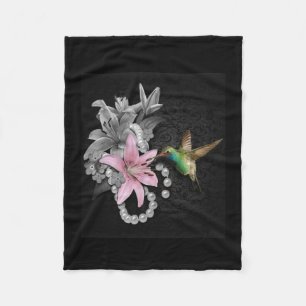 Hummingbird's Song Fleece Blanket