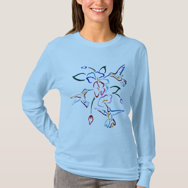 HUMMINGBIRDS T-Shirt (Front)