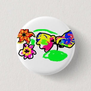 Hummingbirds Wedding 3 Cm Round Badge