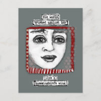 Hummingbird's Wing Postcard