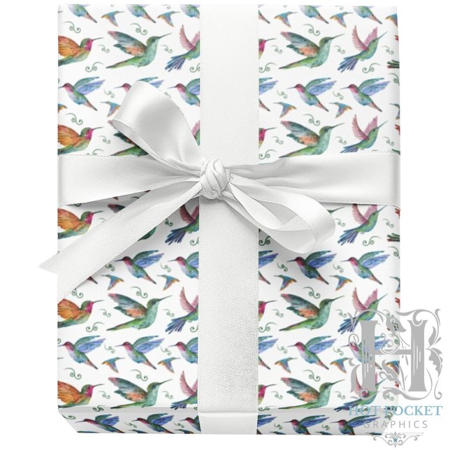 Hummingbirds Wrapping Paper (Creator Uploaded)