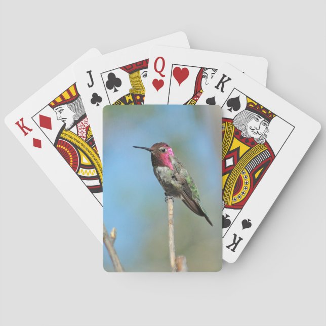 Hummingbnird Playing Cards (Back)