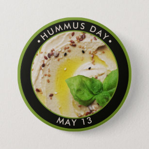 Hummus Day 7.5 Cm Round Badge
