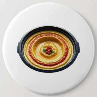 Hummus Hero 6 Cm Round Badge
