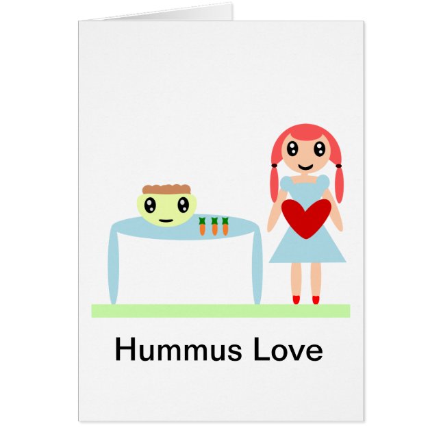 Hummus Love "I love hummus" (Front)