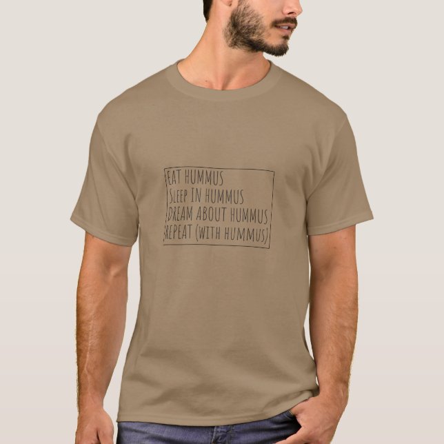 Hummus Lover's Shirt (Front)