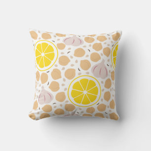 Hummus Throw Pillow