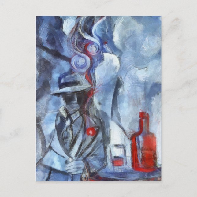 Humo de Tango Postcard (Front)