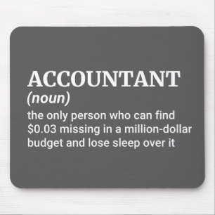 Humor for Accountants Mouse Pad