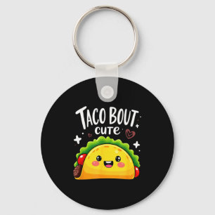 Humor Taco About Cute Girl Birthday Party _1  Key Ring