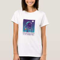 Humorous Astronaut in Cosmic Void | Funny Space