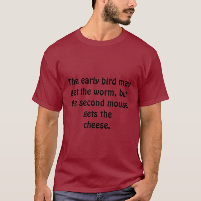 Humorous Basic T-Shirt (Front)
