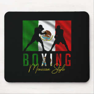 Humorous Boxing Mexican Sparring Kickboxing Kickbo Mouse Pad