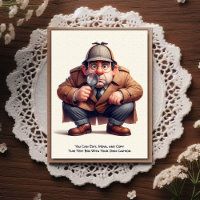 Humorous Customizable Any Occasion Postcard