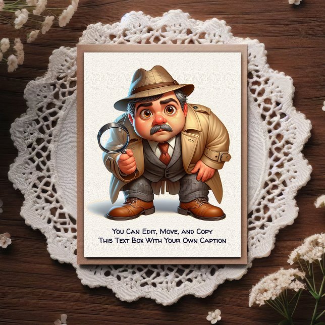 Humorous Customizable Any Occasion Postcard (Creator Uploaded)