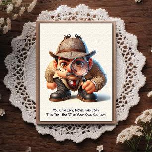 Humorous Customizable Any Occasion Postcard