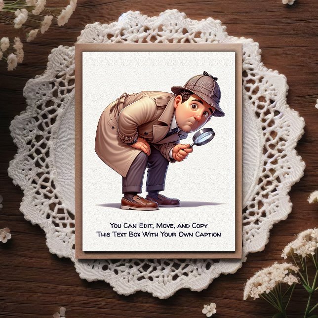 Humorous Customizable Any Occasion Postcard (Creator Uploaded)