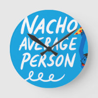 Humorous "Nacho Average Person" Food Pun