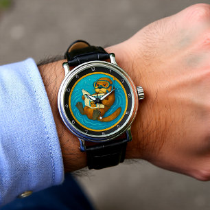 Humorous Otter In Pool Watch