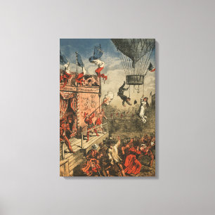 Humorous Print Of A Theatrical Performer