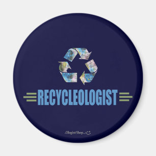 Humorous Recycling Magnet