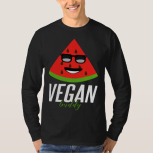 Humorous Vegan Buddy Artwork T-Shirt