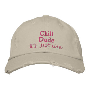 Humorouse Funny Embroidered Hat