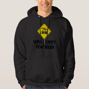 Humorvoll Statement Drift Driving Car  Racing Hoodie