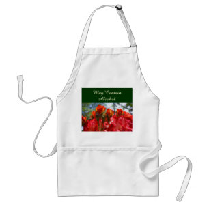 Humour aprons May Contain Alcohol apron Funny Rose