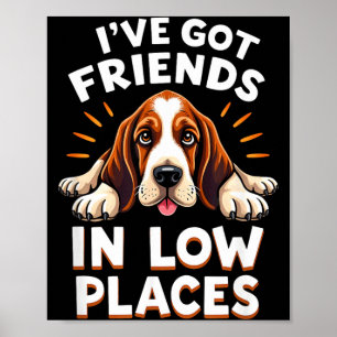 Humour Bet Hound Dog Halloween Poster
