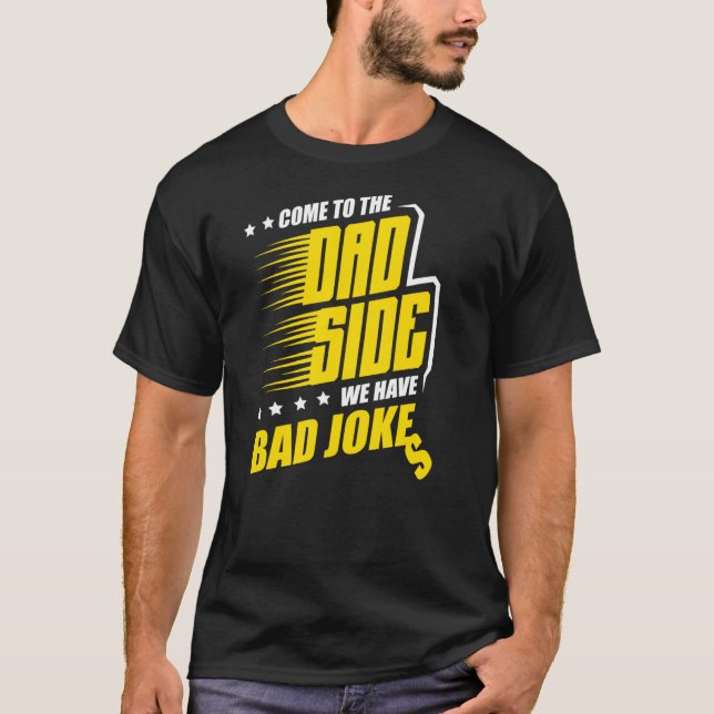 Humour Dad Joke Loading Please Wait Daddy Fathers  T-Shirt (Front)