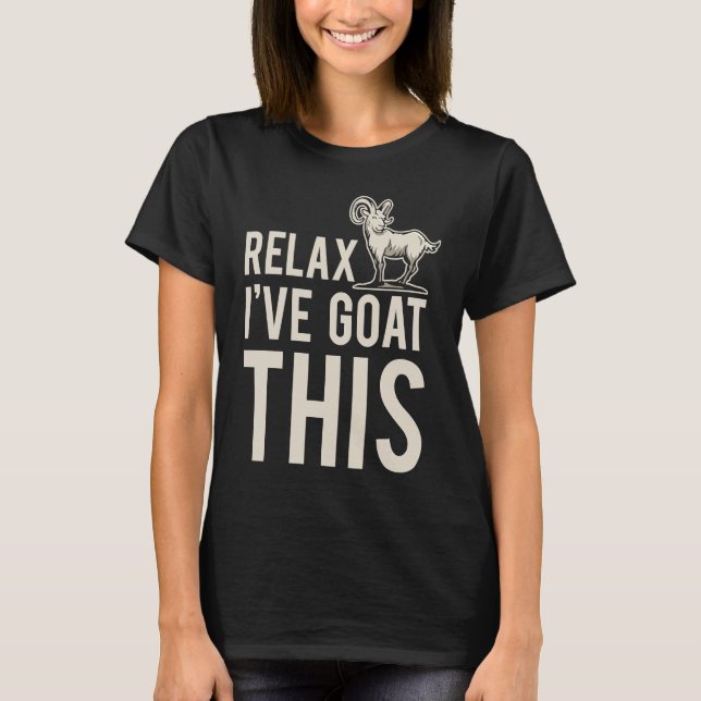 Humour Fainting Goat Tees Animal (Front)