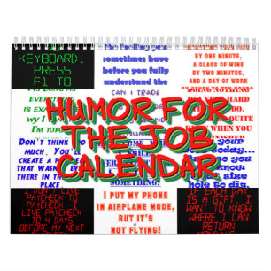 Humour for the Job Calendar