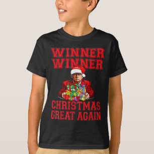Humour Funny Trump Winner Winner Christmas Great A T-Shirt