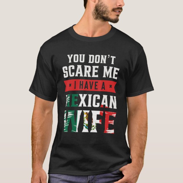 Humour - Hilarious Multicultural Mexico T-Shirt (Front)