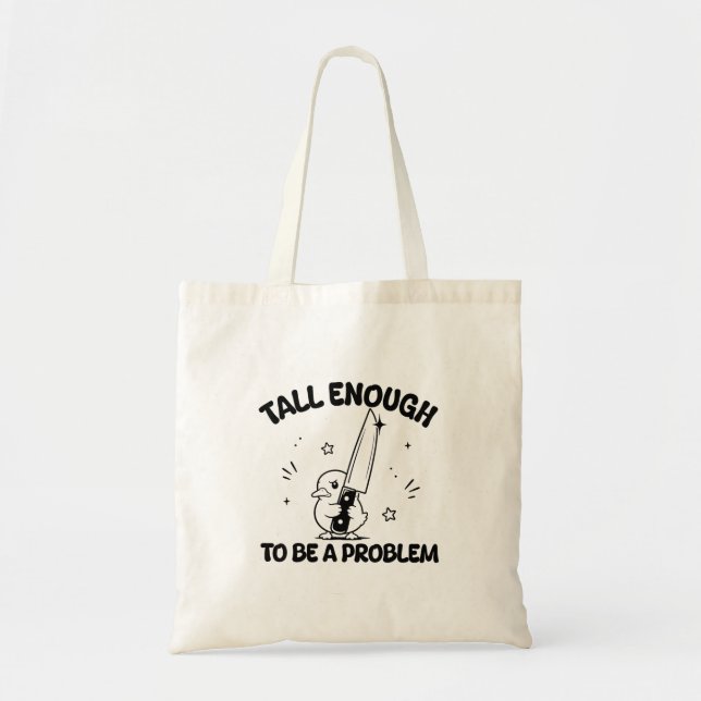 Humour Meme Funny Tote Bag (Front)