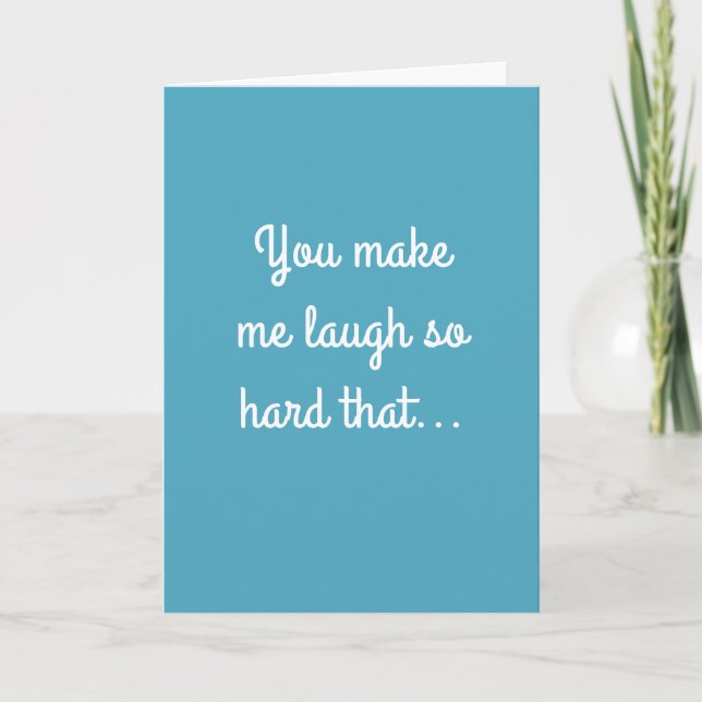 Humour Retro 70's Wife Quote Funny Valentines Day Card (Front)