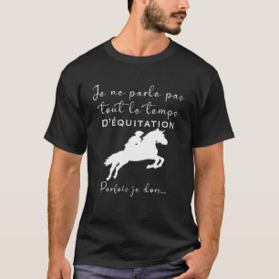 Humour Riders Horse Riding Monitor T-Shirt