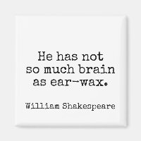 Humour Shakespeare Insult Literature