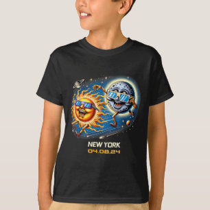 Humour Total Solar Eclipse New York Ny T-Shirt