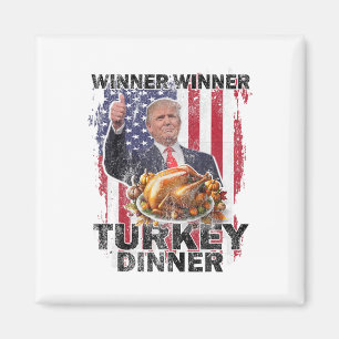 Humour Trump Vance Winner Winner Turkey Dinner Tha Magnet