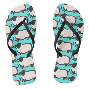 Humourous 2 Pig Year 2019 Choose Colour Woman FF Jandals